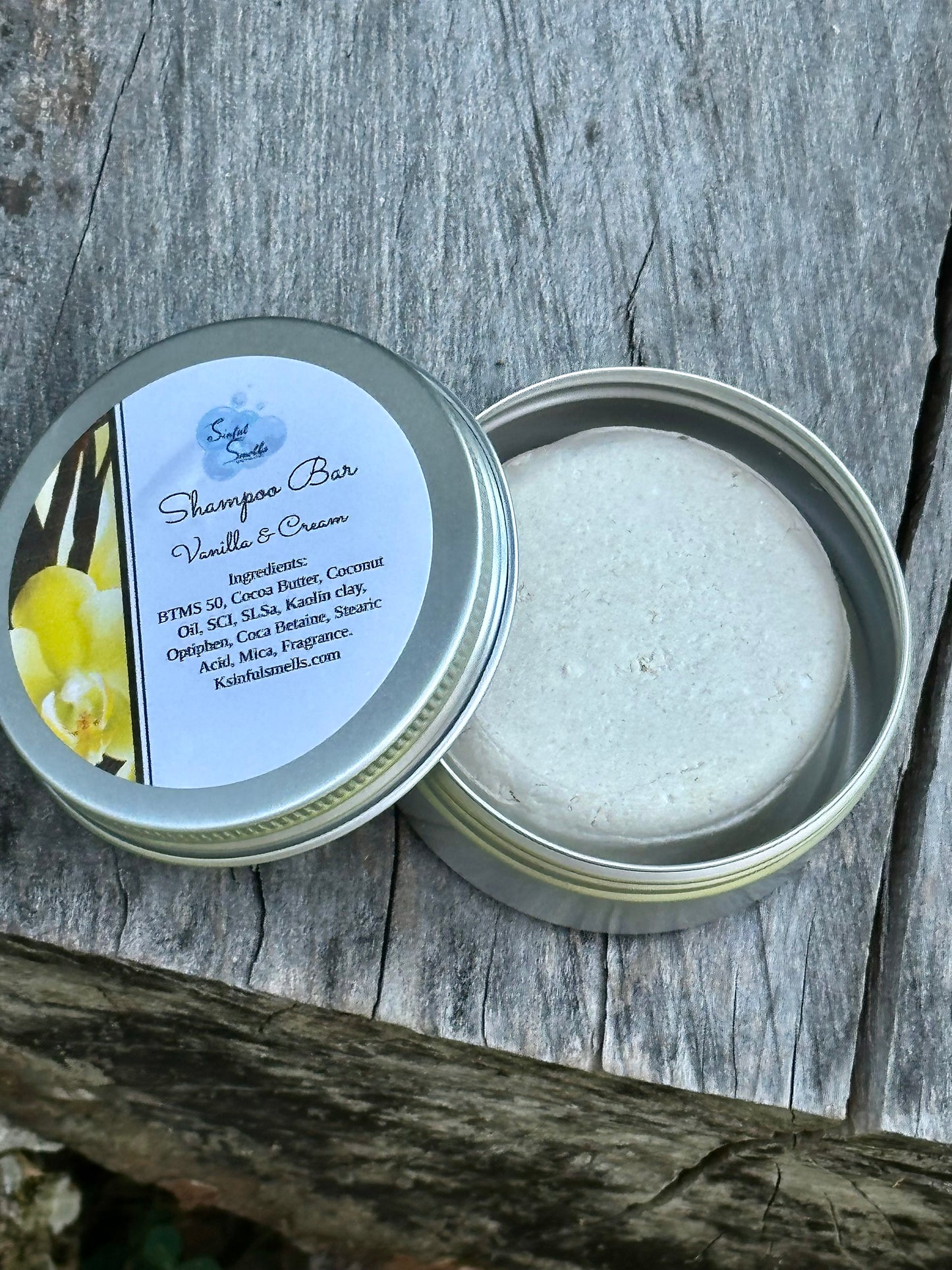 Vanilla & Cream Shampoo Bar