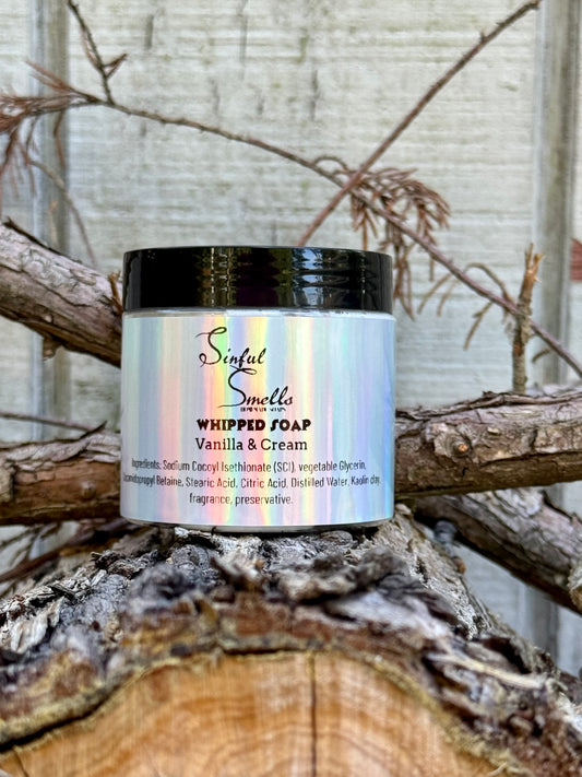 Vanilla & Cream Whipped Soap