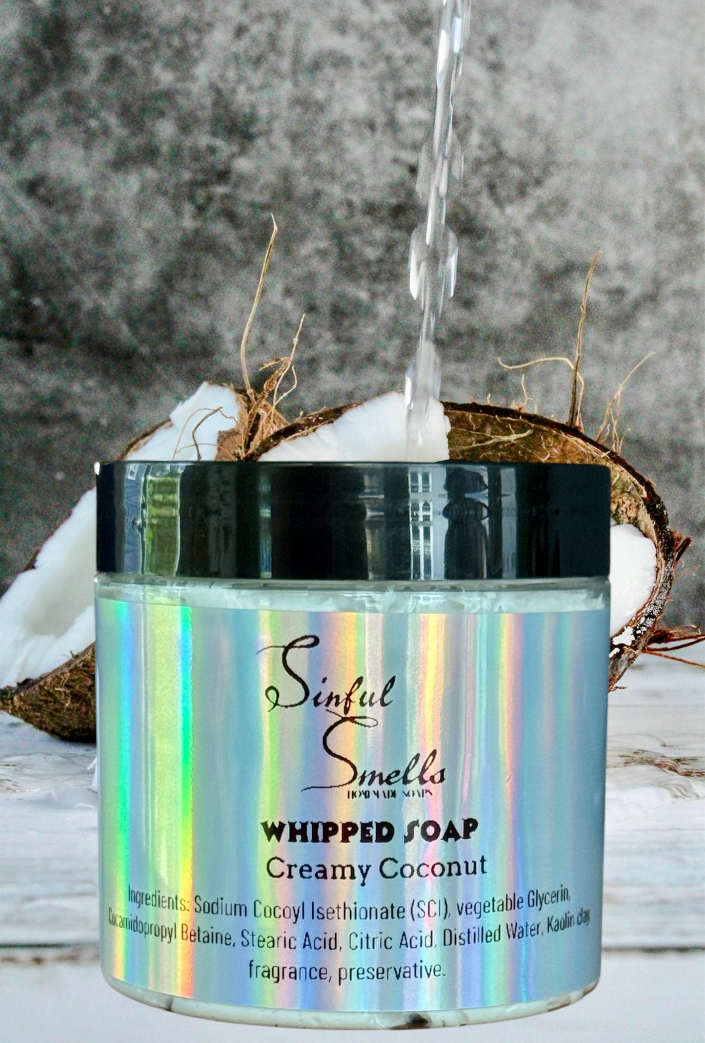 Creamy Coconut Whipped Soap