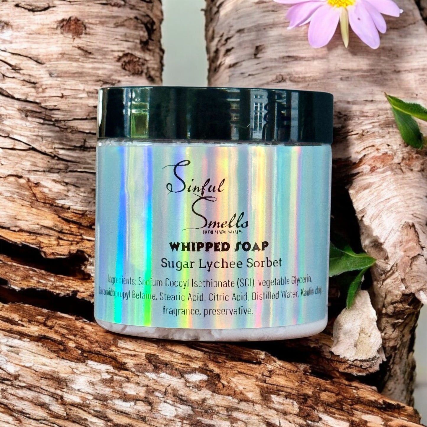 Sugar Lychee Sorbet Whipped Soap