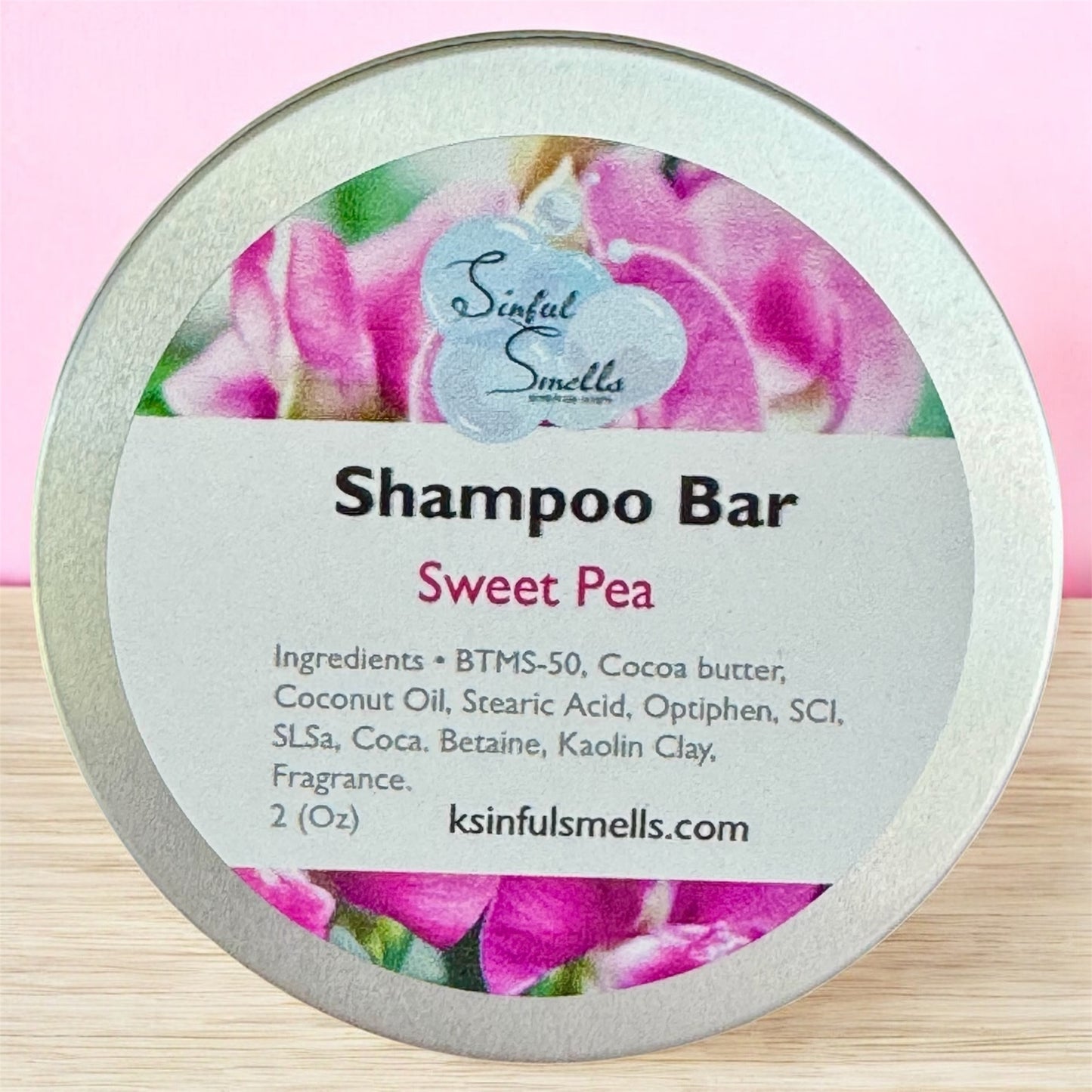 Sweet Pea Shampoo Bar