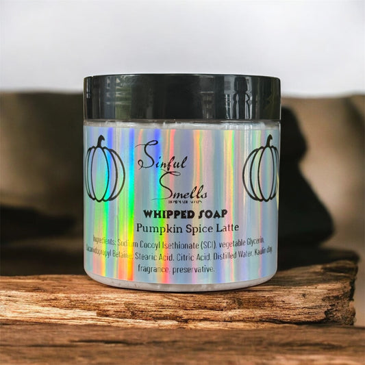 Pumpkin Spice Latte Whipped Soap