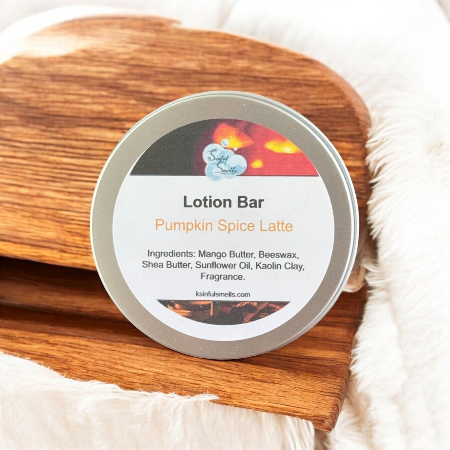 Pumpkin Spice Latte Lotion Bar