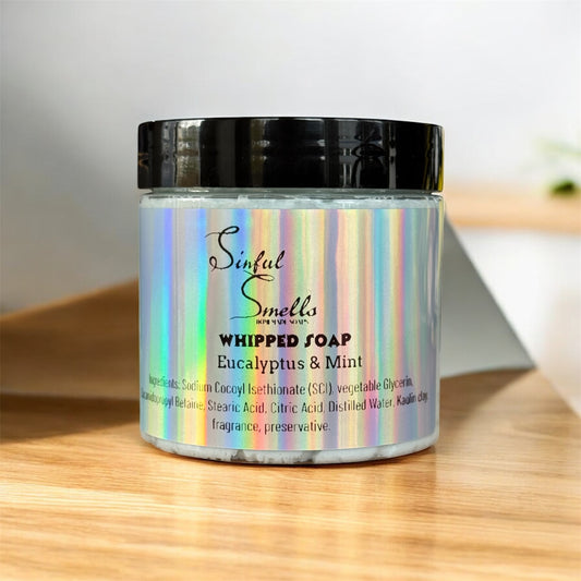 Eucalyptus & Mint Whipped Soap