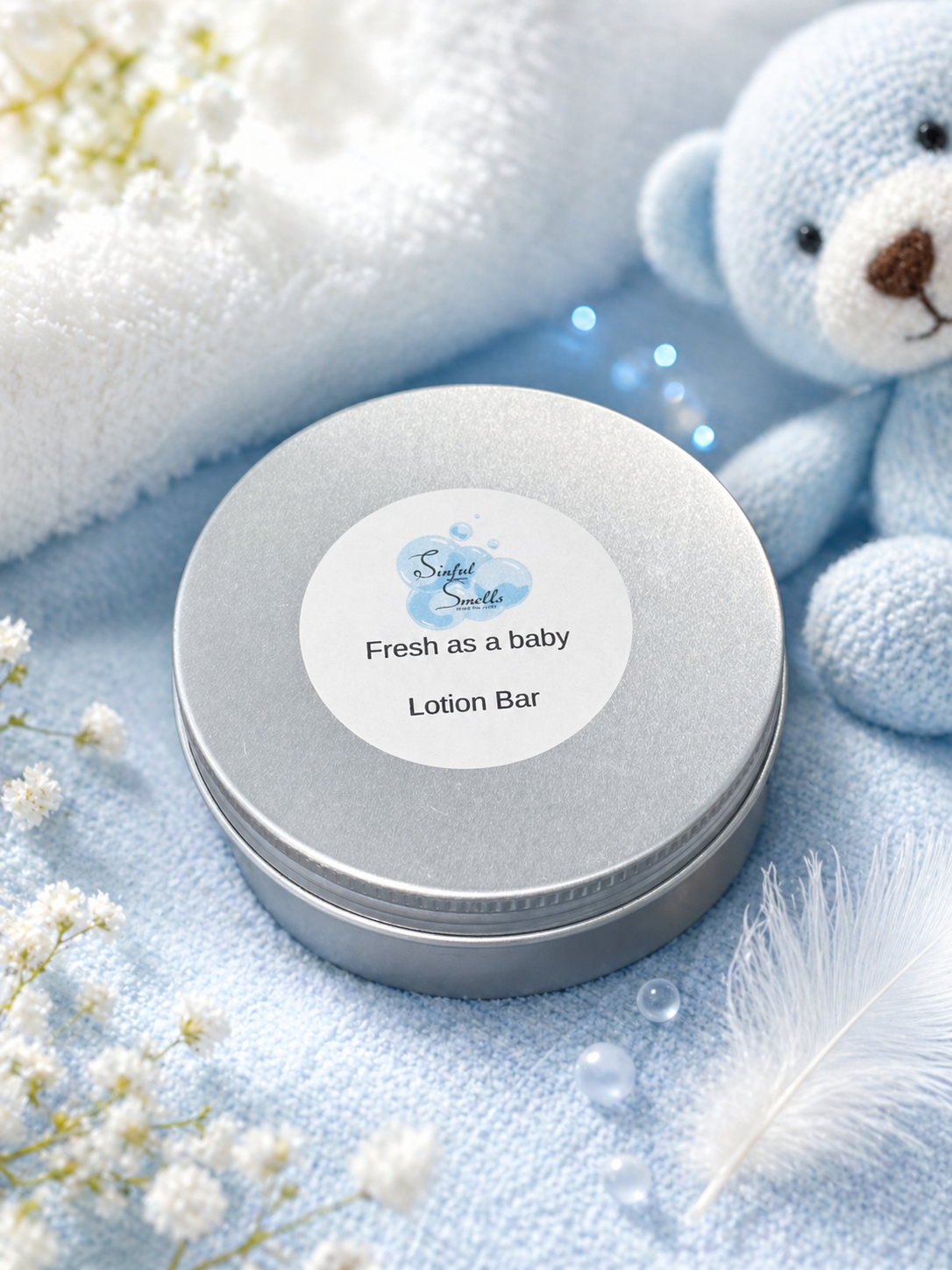 Fresh as a baby Lotion bar