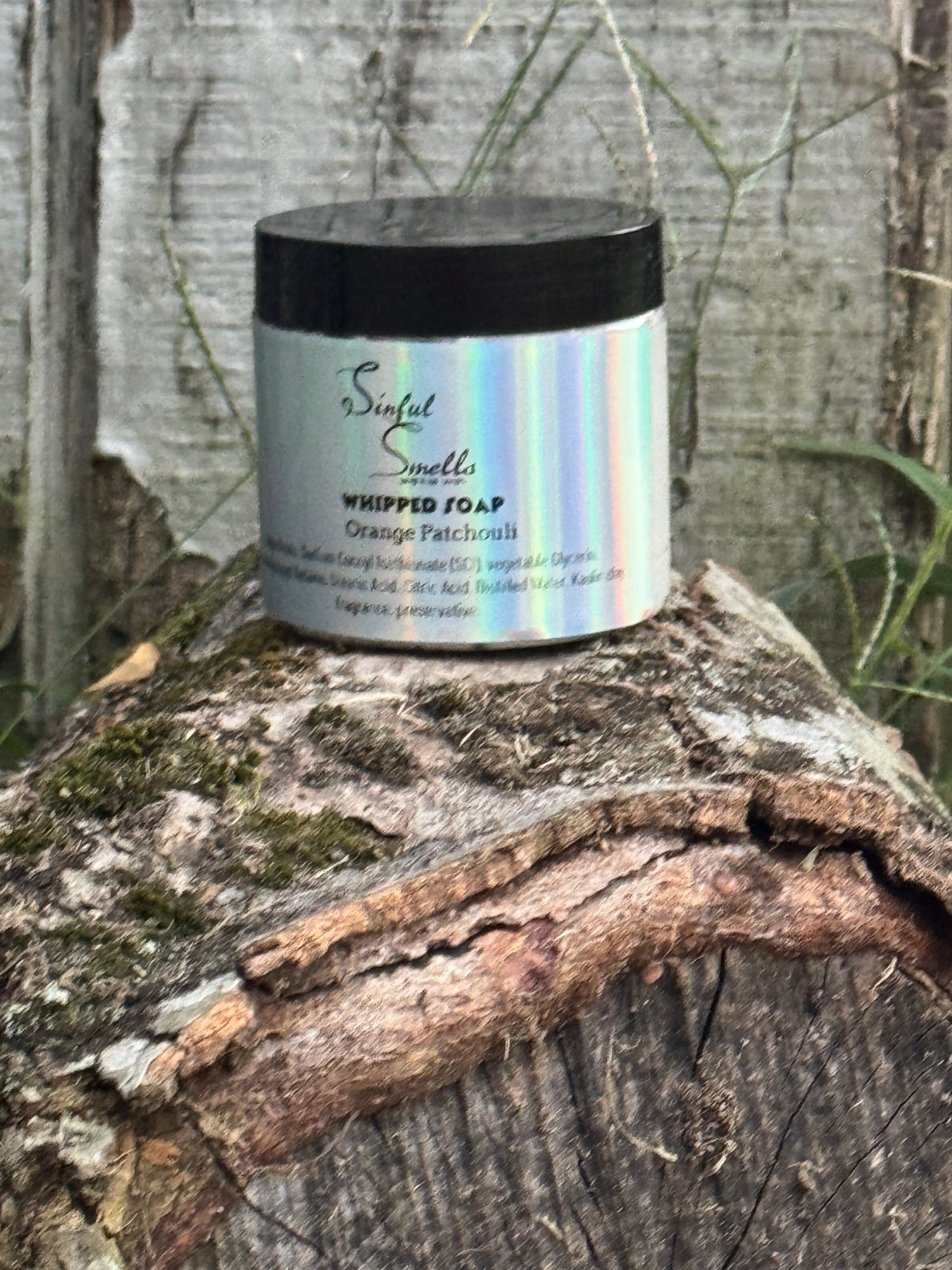 Whipped soap