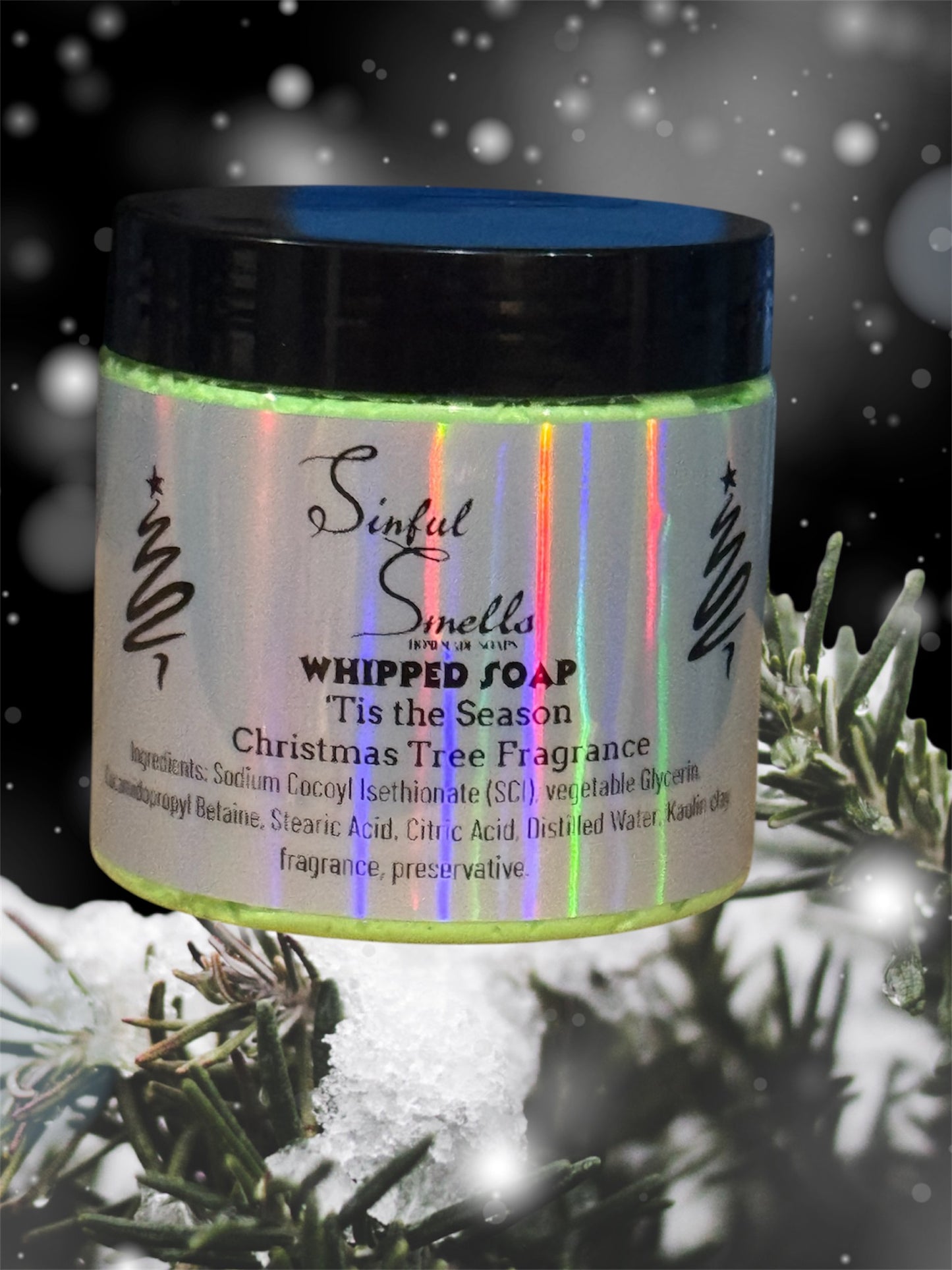 'Tis the season whipped soap