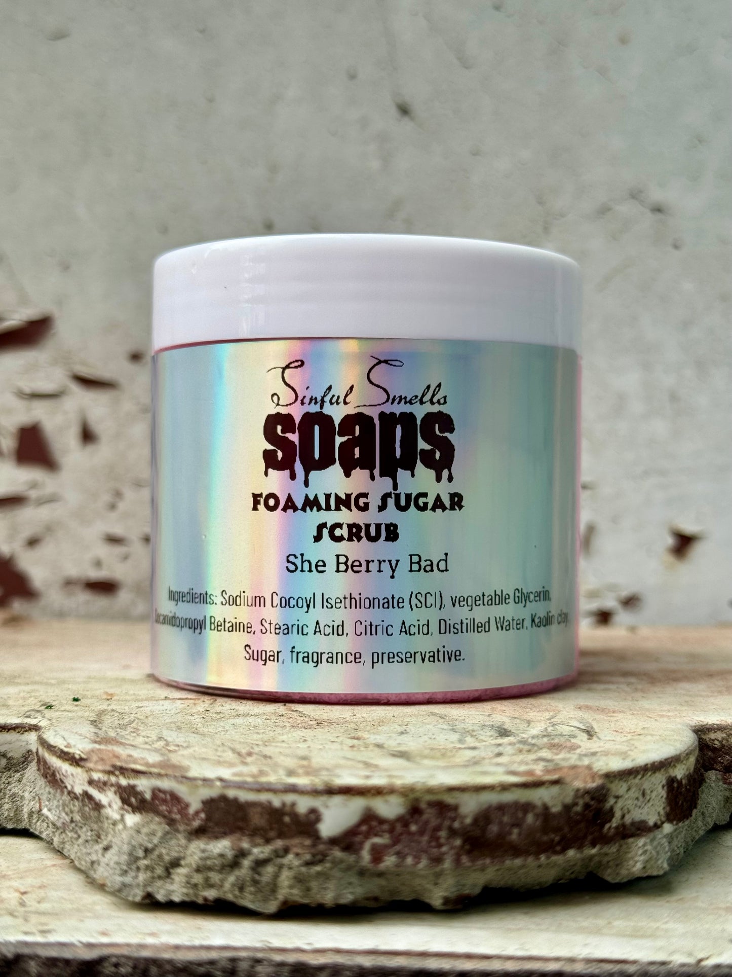 She Berry Bad Sugar Scrub