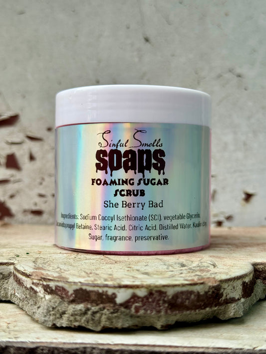 She Berry Bad Sugar Scrub