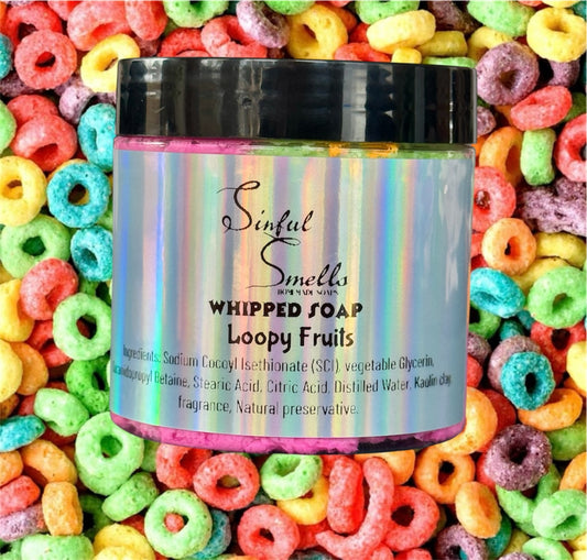 Loopy Fruits Whipped Soap