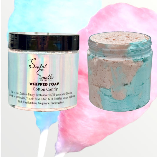 Cotton Candy Whipped Soap