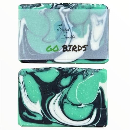 GO BIRDS! -Fresh cut grass bar