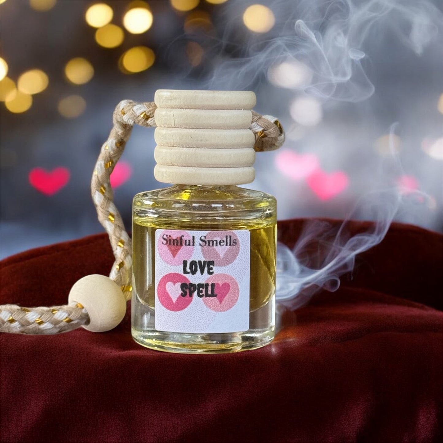 Hanging car air freshener