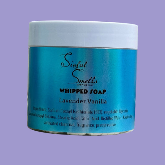 Lavender Vanilla Whipped Soap